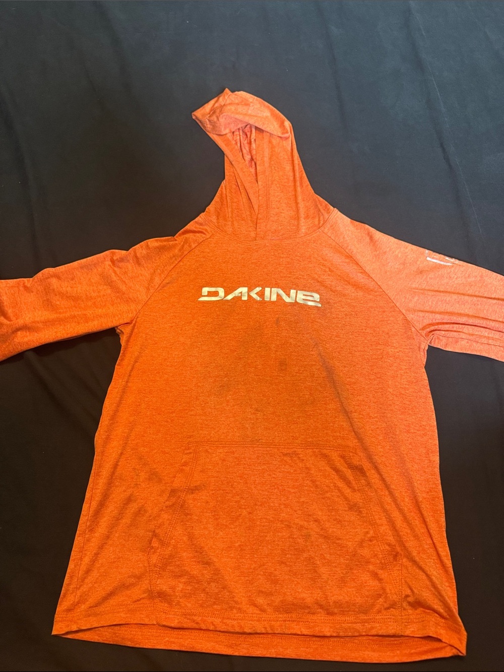 Dakine Orange Hooded Swim Rash Guard